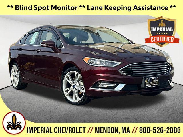 used 2017 Ford Fusion car, priced at $15,977