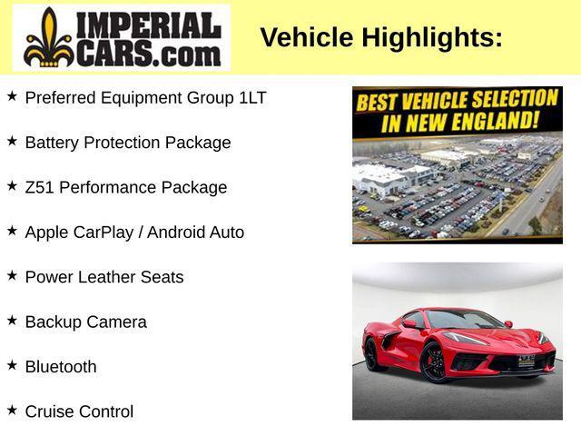 used 2023 Chevrolet Corvette car, priced at $65,977