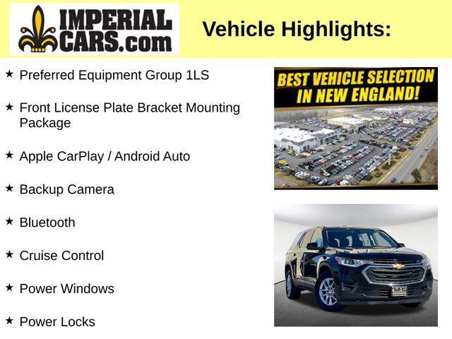 used 2021 Chevrolet Traverse car, priced at $17,747