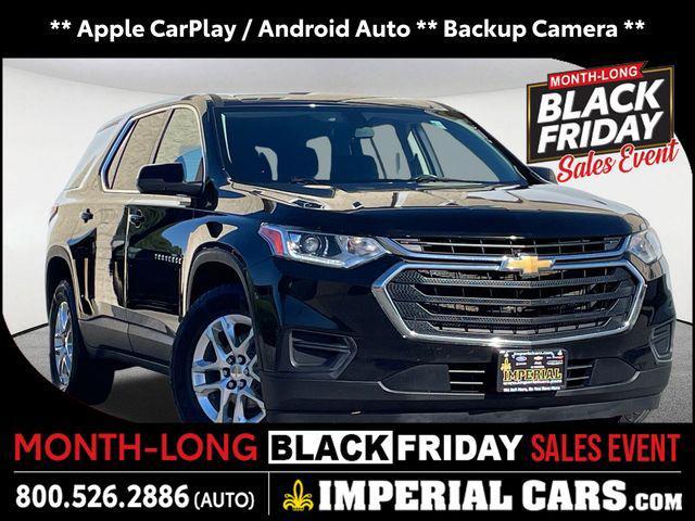 used 2021 Chevrolet Traverse car, priced at $17,747