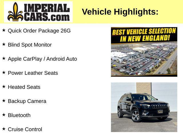 used 2019 Jeep Cherokee car, priced at $19,677