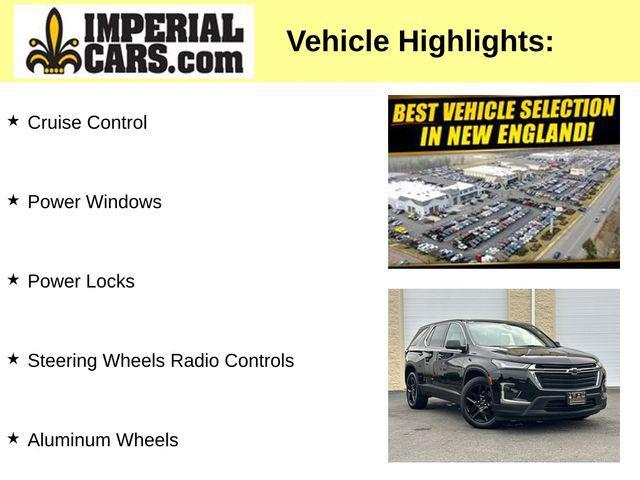 used 2022 Chevrolet Traverse car, priced at $29,647