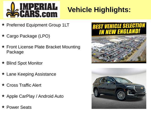used 2022 Chevrolet Traverse car, priced at $31,347