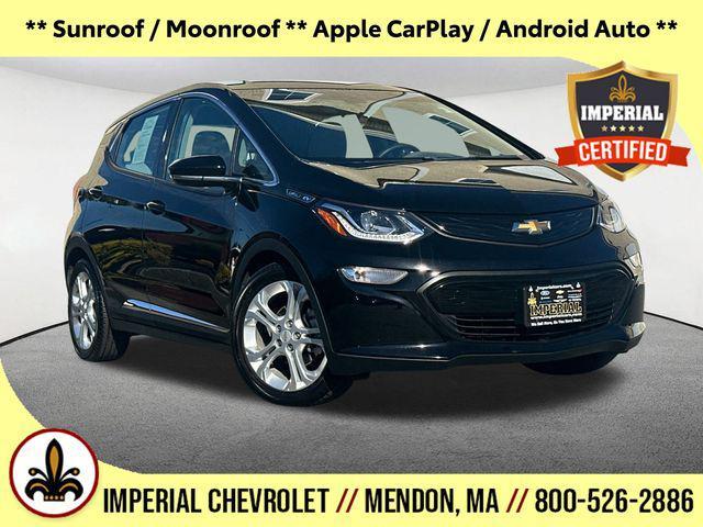 used 2021 Chevrolet Bolt EV car, priced at $19,382