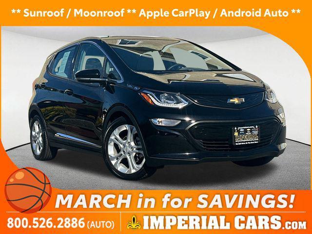 used 2021 Chevrolet Bolt EV car, priced at $15,488