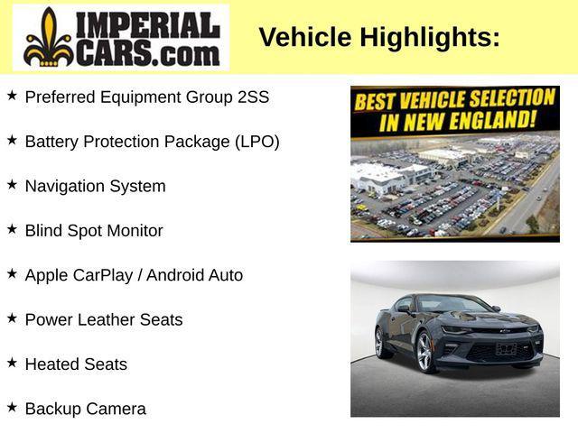 used 2018 Chevrolet Camaro car, priced at $35,977