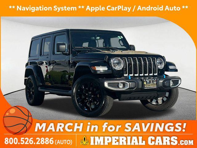 used 2022 Jeep Wrangler Unlimited 4xe car, priced at $32,977