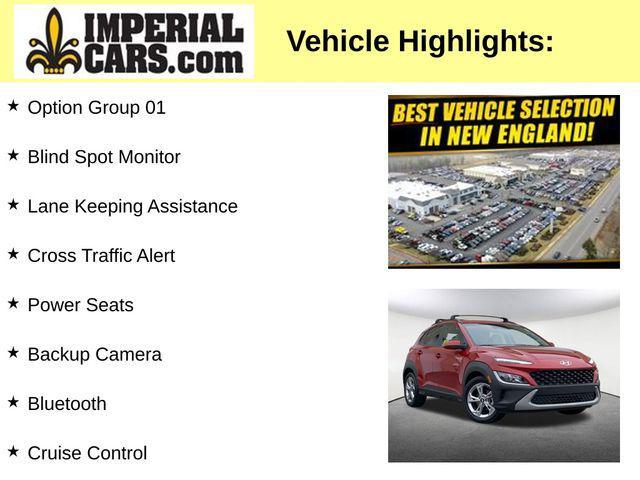 used 2023 Hyundai Kona car, priced at $22,744