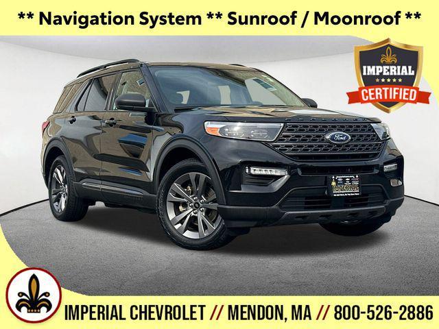 used 2021 Ford Explorer car, priced at $25,587