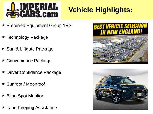 used 2023 Chevrolet TrailBlazer car, priced at $23,347