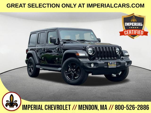 used 2021 Jeep Wrangler Unlimited car, priced at $27,977