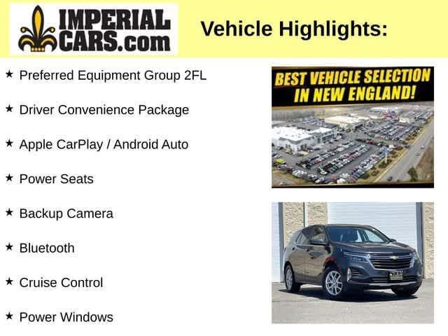 used 2022 Chevrolet Equinox car, priced at $23,697