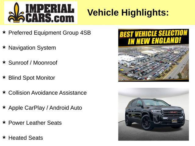 used 2023 GMC Acadia car, priced at $37,477