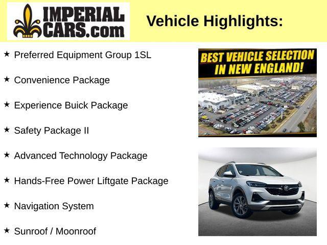 used 2022 Buick Encore GX car, priced at $25,347