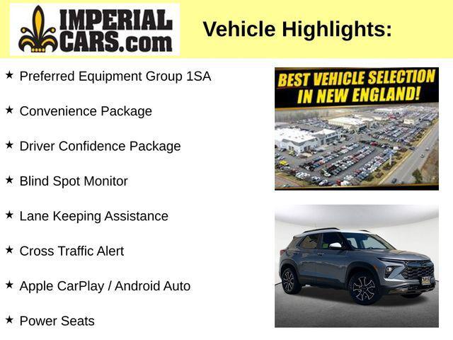 used 2024 Chevrolet TrailBlazer car, priced at $26,977