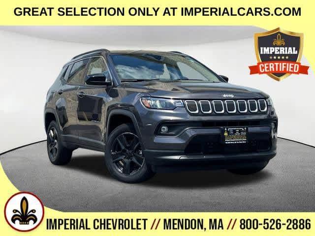 used 2022 Jeep Compass car, priced at $22,417