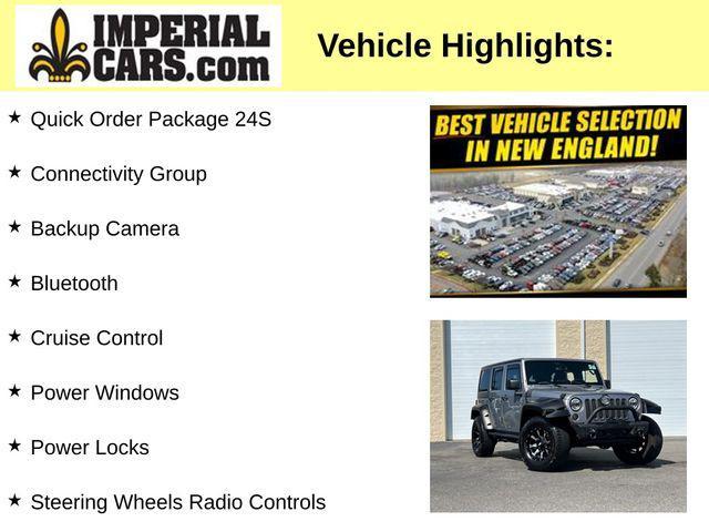 used 2015 Jeep Wrangler Unlimited car, priced at $20,977