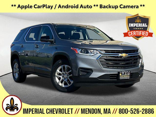 used 2021 Chevrolet Traverse car, priced at $25,347