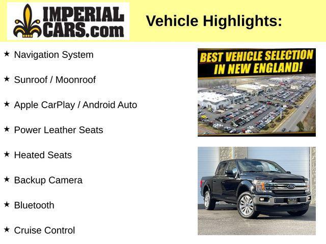 used 2018 Ford F-150 car, priced at $32,477