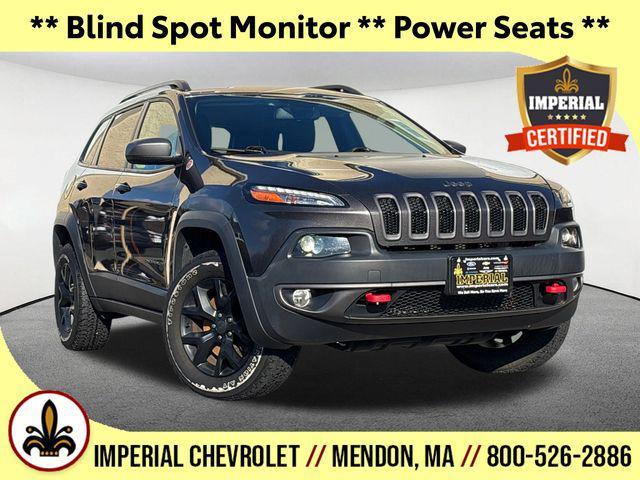 used 2018 Jeep Cherokee car, priced at $18,977