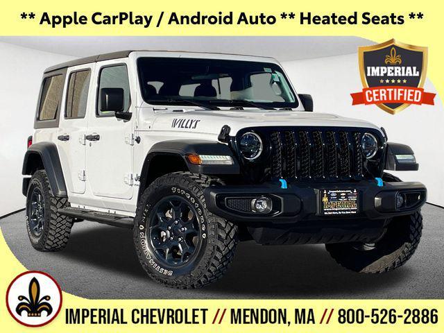 used 2023 Jeep Wrangler 4xe car, priced at $33,977