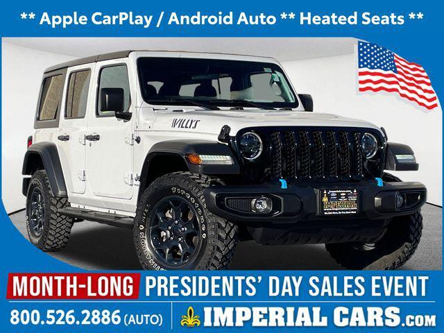 used 2023 Jeep Wrangler 4xe car, priced at $31,328