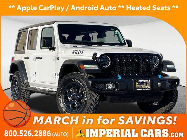 used 2023 Jeep Wrangler 4xe car, priced at $29,977