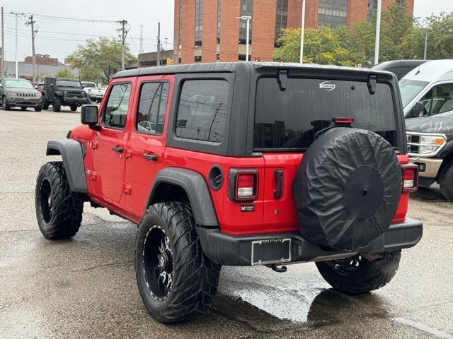 used 2020 Jeep Wrangler Unlimited car, priced at $25,645