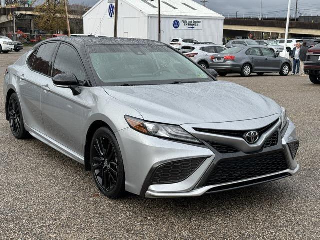 used 2021 Toyota Camry car, priced at $26,594