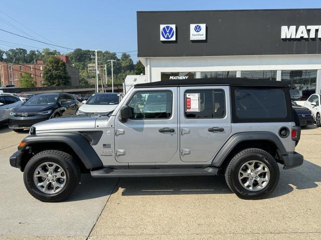 used 2020 Jeep Wrangler Unlimited car, priced at $26,500