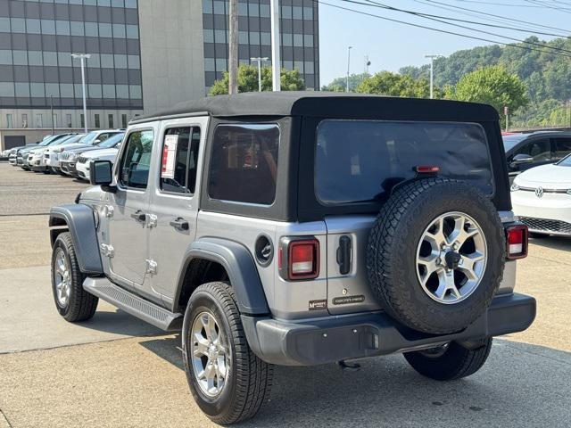 used 2020 Jeep Wrangler Unlimited car, priced at $26,500