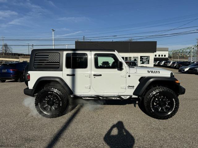 used 2020 Jeep Wrangler Unlimited car, priced at $26,252