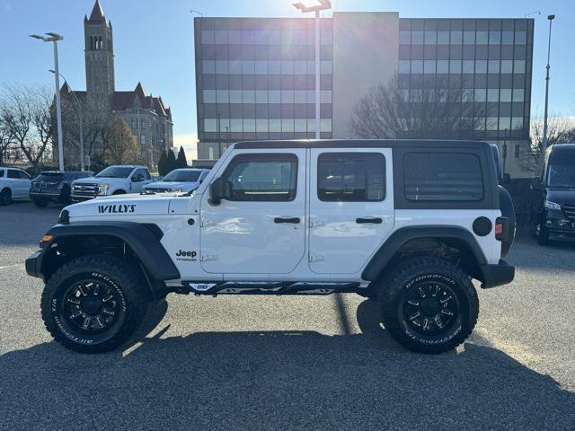 used 2020 Jeep Wrangler Unlimited car, priced at $26,252