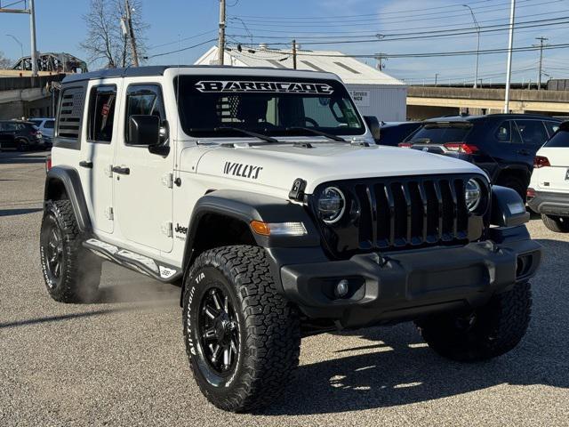 used 2020 Jeep Wrangler Unlimited car, priced at $26,252