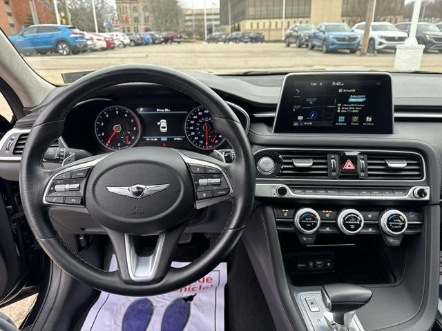 used 2021 Genesis G70 car, priced at $25,500