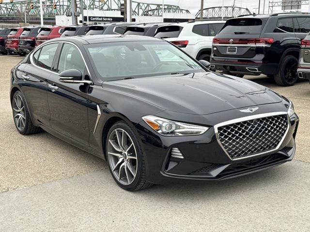 used 2021 Genesis G70 car, priced at $25,500