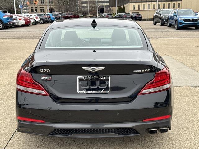 used 2021 Genesis G70 car, priced at $25,500