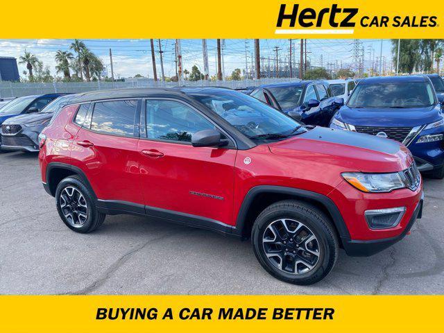 used 2021 Jeep Compass car, priced at $15,338