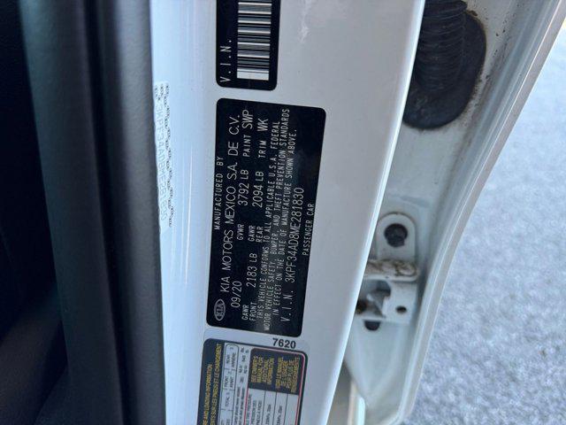 used 2021 Kia Forte car, priced at $16,126