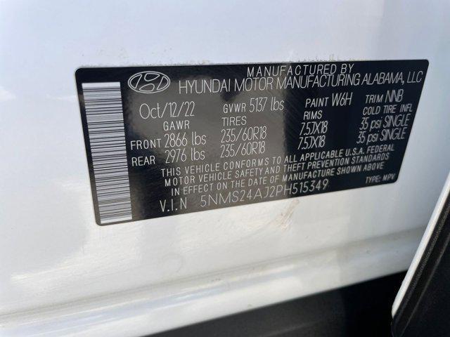 used 2023 Hyundai Santa Fe car, priced at $22,030
