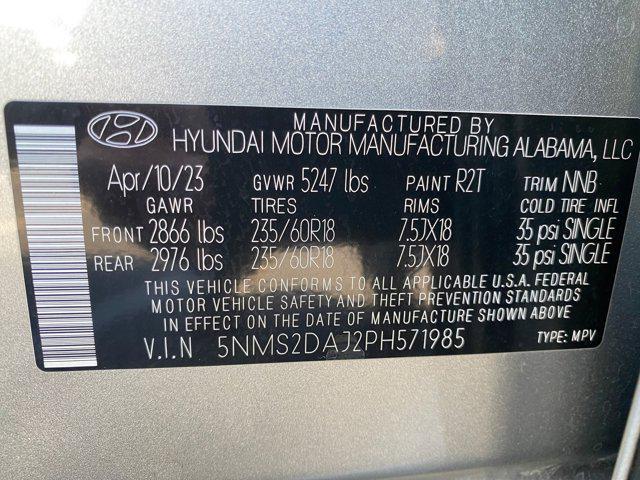 used 2023 Hyundai Santa Fe car, priced at $21,594