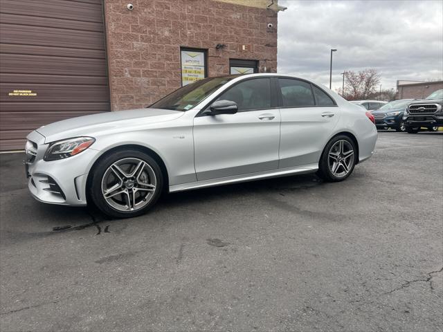 used 2019 Mercedes-Benz AMG C 43 car, priced at $32,995