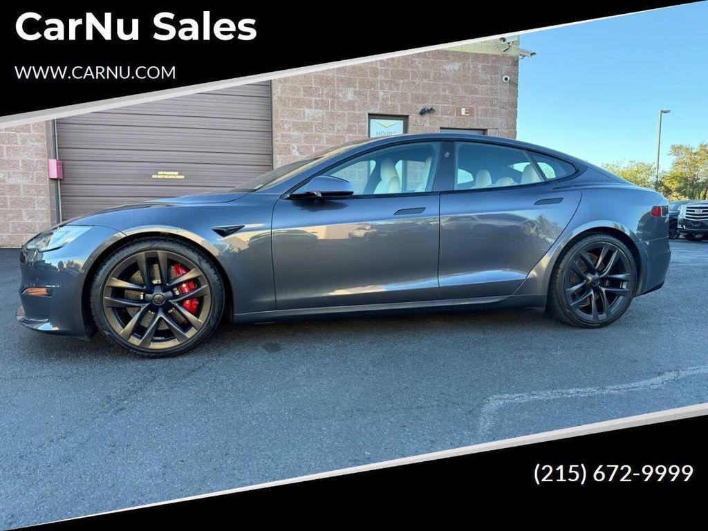 used 2022 Tesla Model S car, priced at $48,993