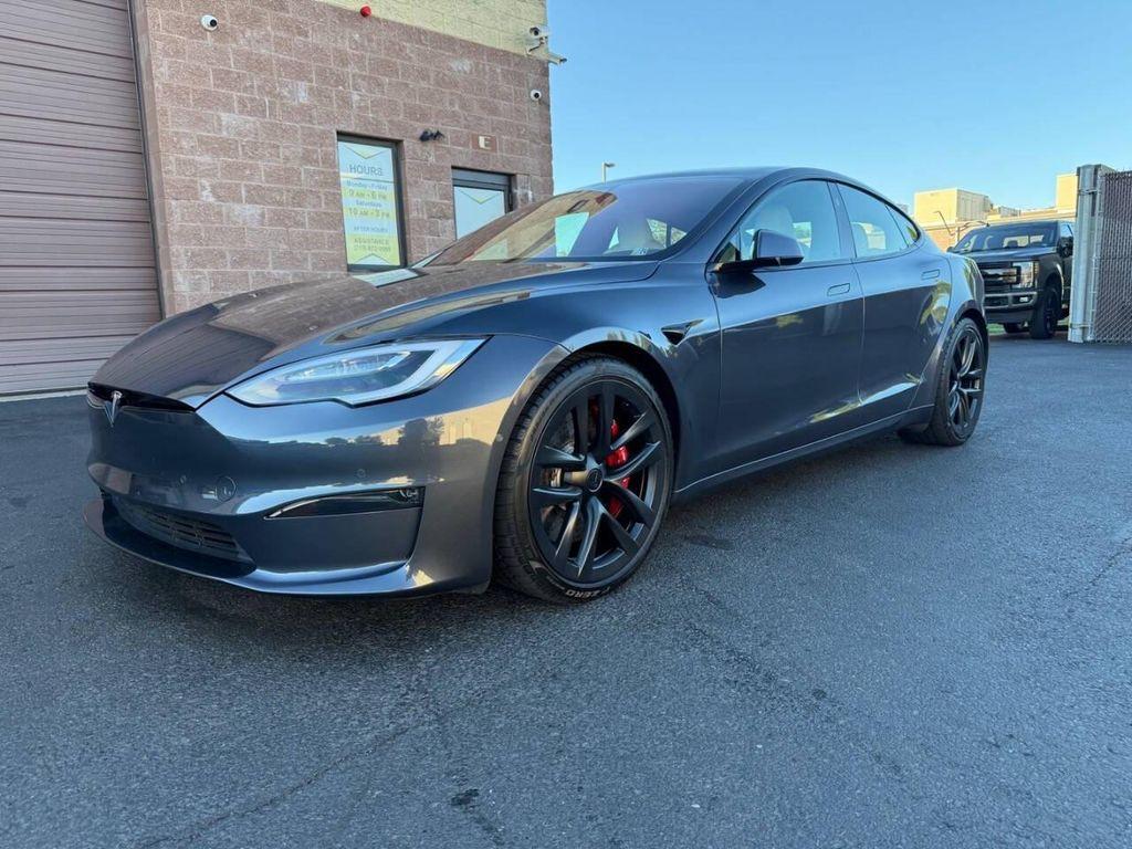 used 2022 Tesla Model S car, priced at $48,993