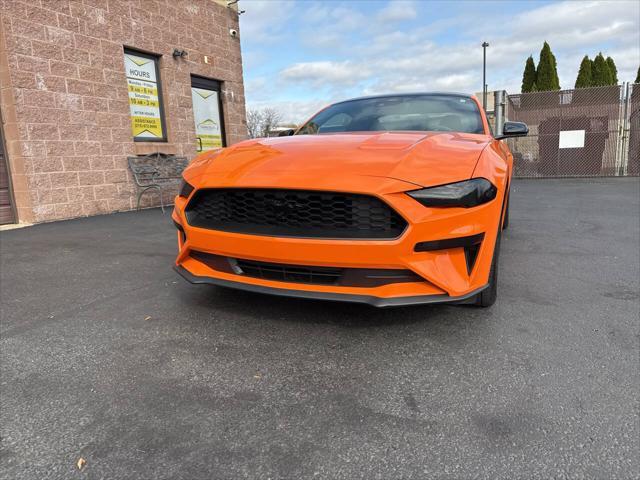 used 2021 Ford Mustang car, priced at $27,995