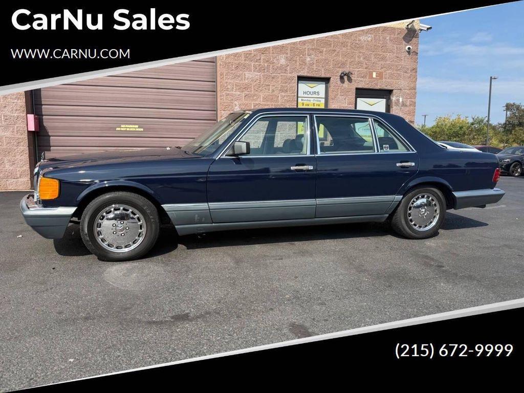 used 1987 Mercedes-Benz S-Class car, priced at $10,995