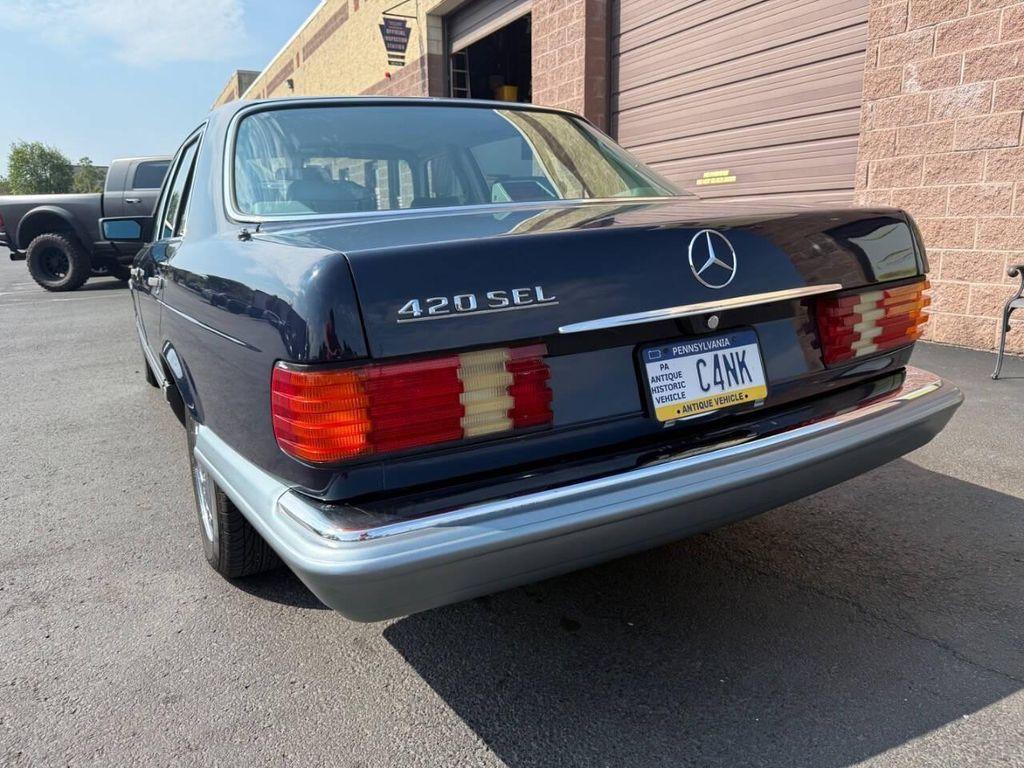 used 1987 Mercedes-Benz S-Class car, priced at $10,995