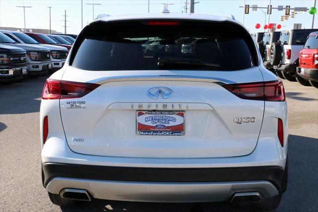 used 2023 INFINITI QX50 car, priced at $29,500