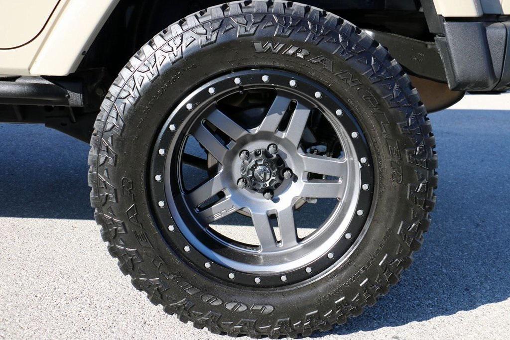 used 2017 Jeep Wrangler Unlimited car, priced at $19,500