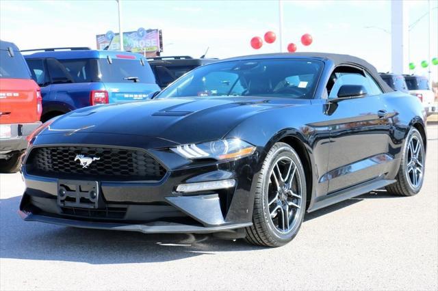 used 2022 Ford Mustang car, priced at $22,500